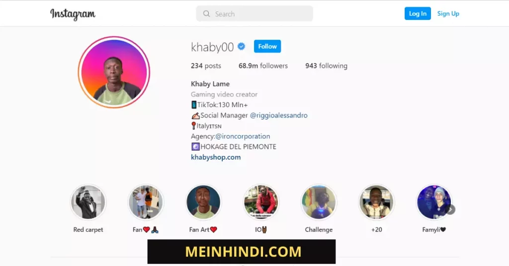 Khaby Lame Social Media Influencer
